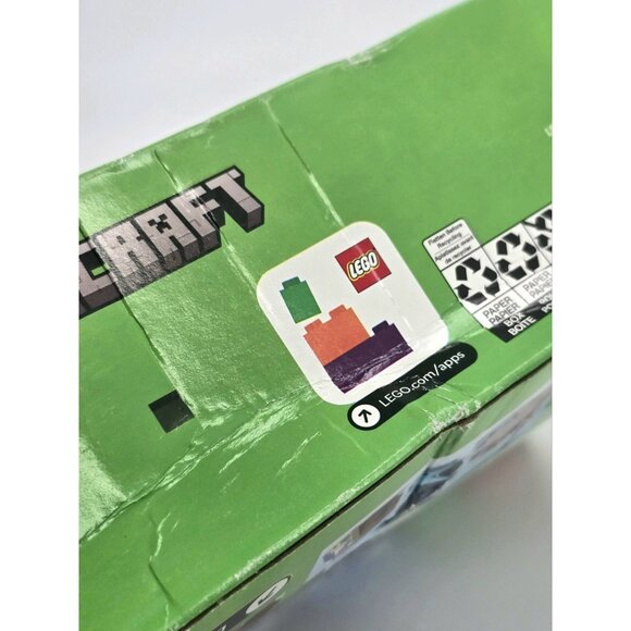 LEGO Minecraft The Pickaxe Mine Toy Minifigures Video Game Build Christmas New - Picture 13 of 16